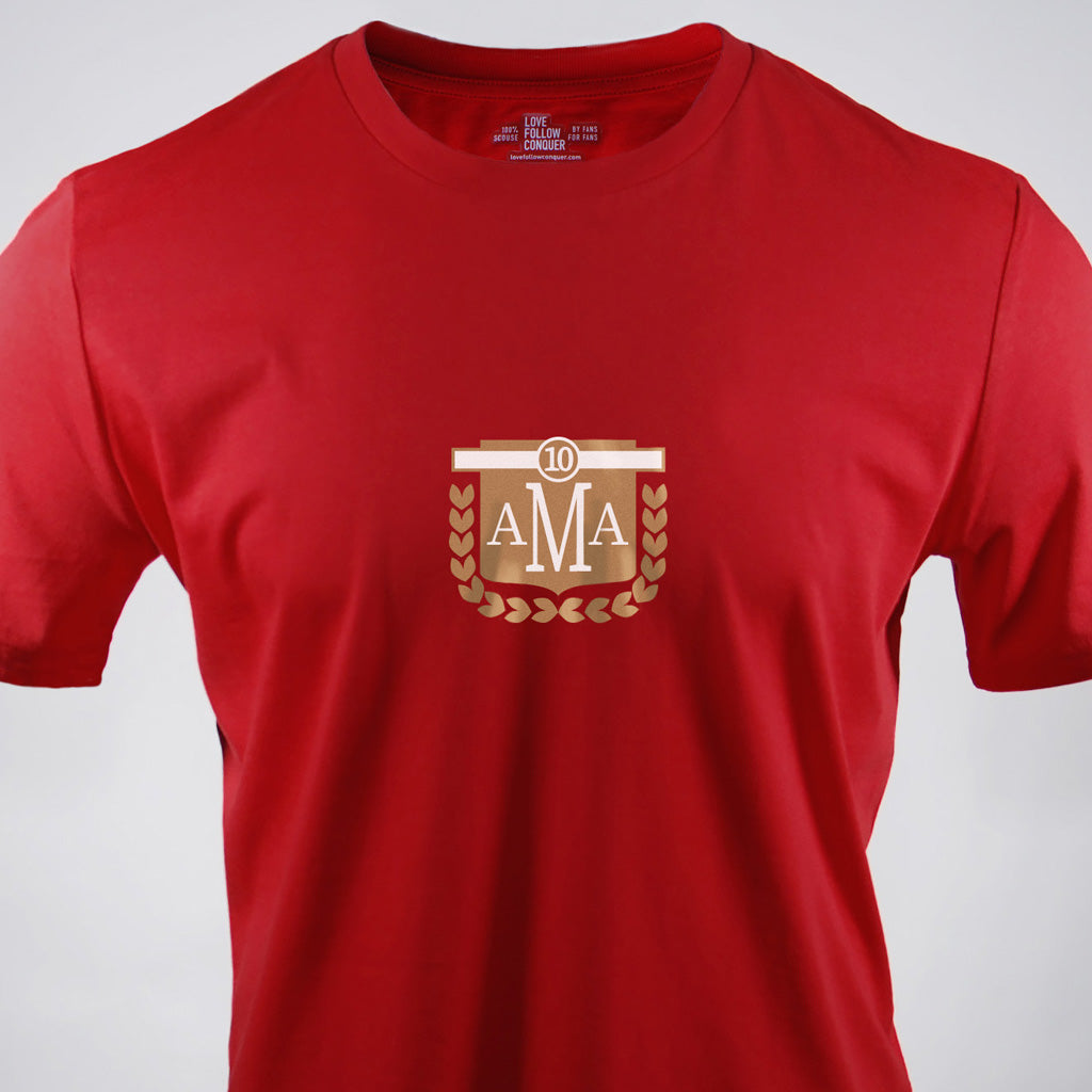 Liverpool Alexis Mac Allister inspired red t-shirt