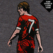 Love Follow Conquer Hoodie Liverpool Kenny Dalglish inspired charcoal hoodie