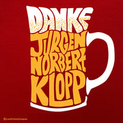Love Follow Conquer T-Shirts Liverpool Danke Klopp red t-shirt