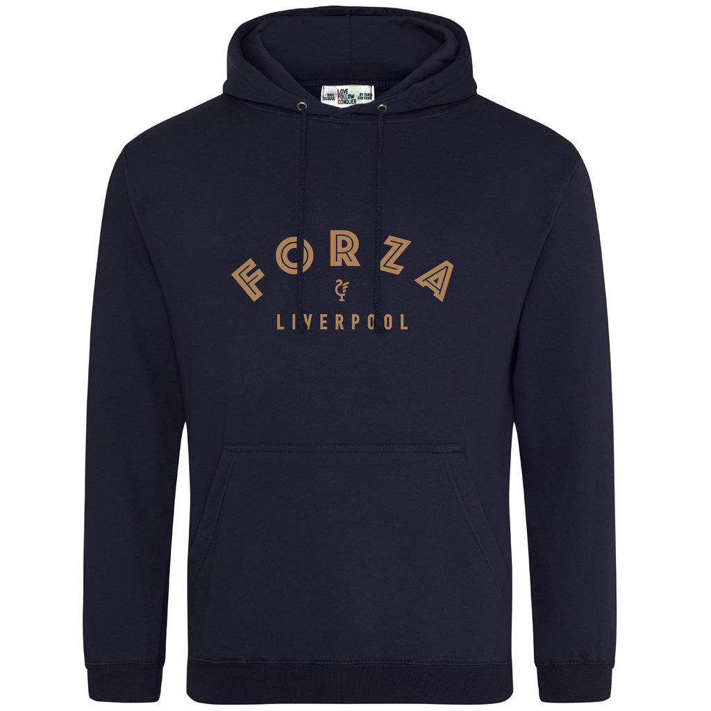 Love Follow Conquer Hoodies Classic Liverpool Forza Classic navy hoodie