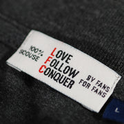 Love Follow Conquer Sweatshirts Liverpool Retro charcoal sweatshirt