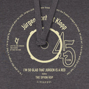 Love Follow Conquer Hoodie Liverpool I'm So Glad Jurgen inspired charcoal hoodie