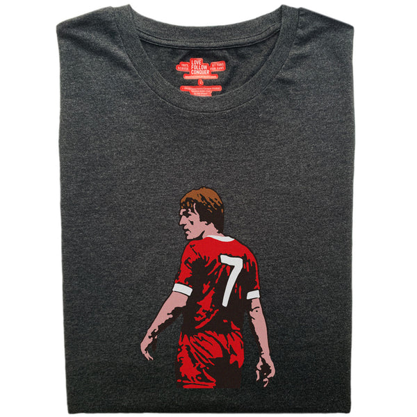 Liverpool Dalglish inspired charcoal t-shirt