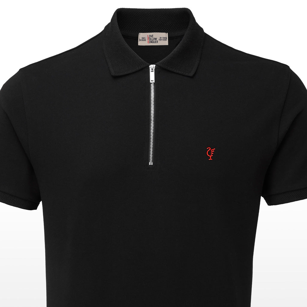 Liverpool black 2024 polo shirt