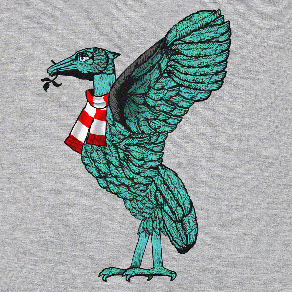 Love Follow Conquer Sweatshirts Liverpool Liverbird grey sweatshirt v2