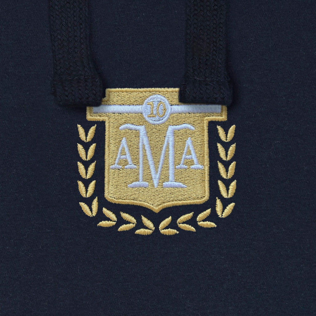 Love Follow Conquer Hoodie Liverpool Mac Allister Premium navy hoodie