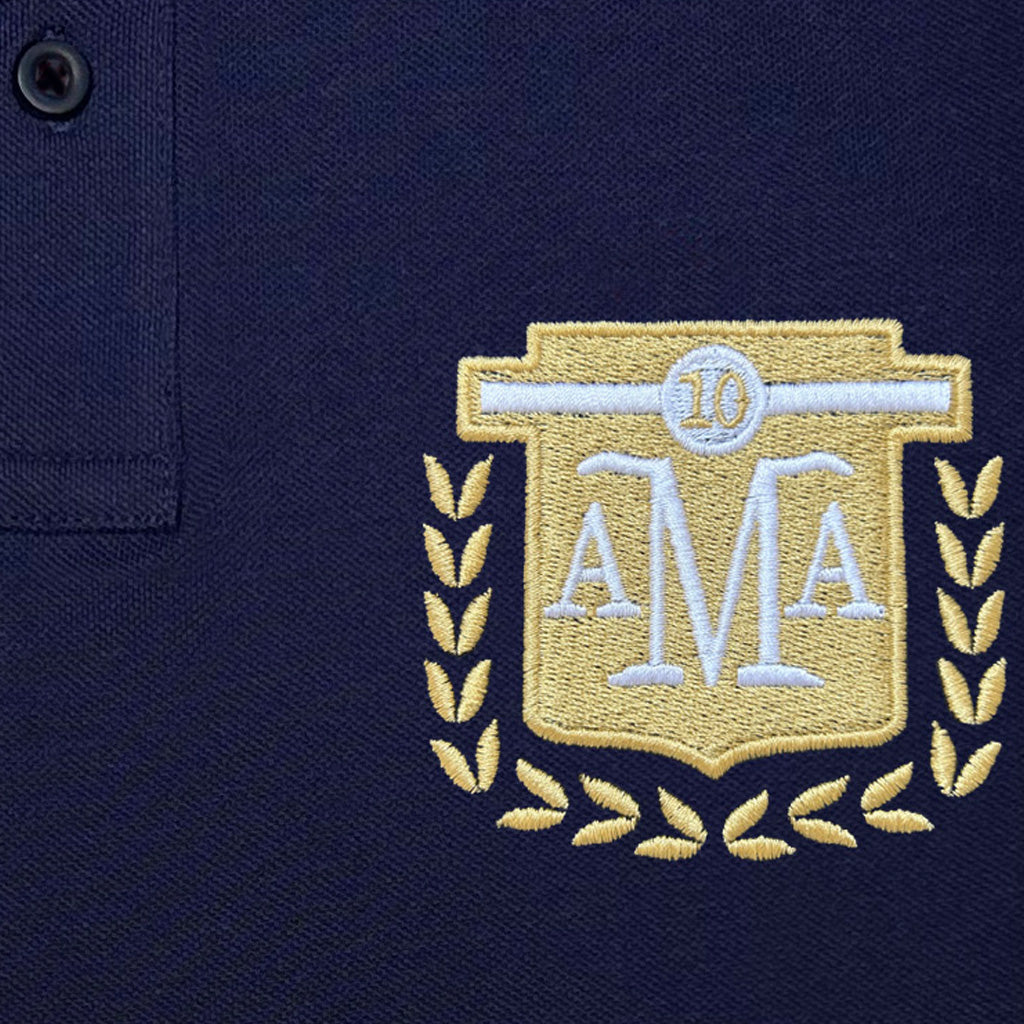 Love Follow Conquer Polos Liverpool Mac Allister Polo Navy