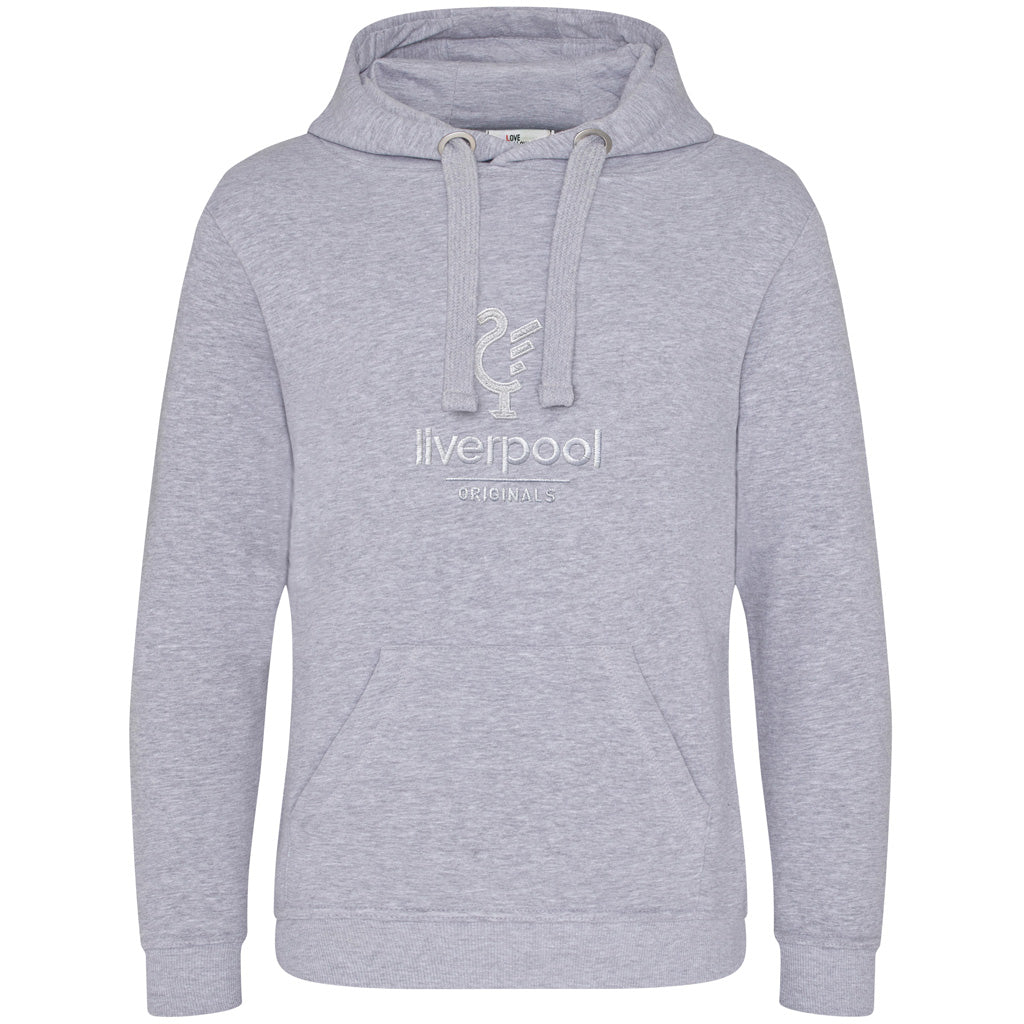 Love Follow Conquer Hoodie Liverpool Originals Shadow grey hoodie