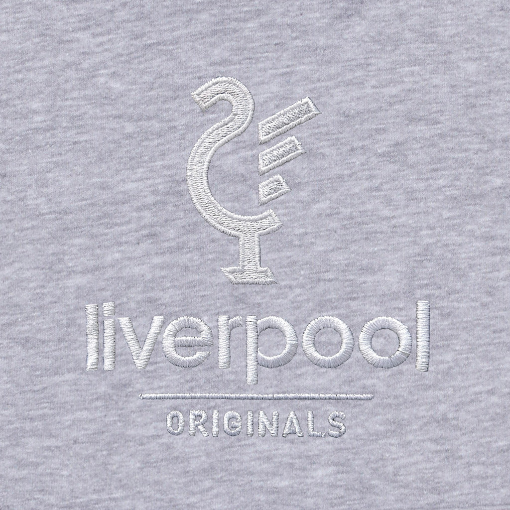 Love Follow Conquer Hoodie Liverpool Originals Shadow grey hoodie