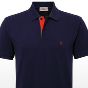 Love Follow Conquer Polos Liverpool Scouse 05 Polo Navy/Red