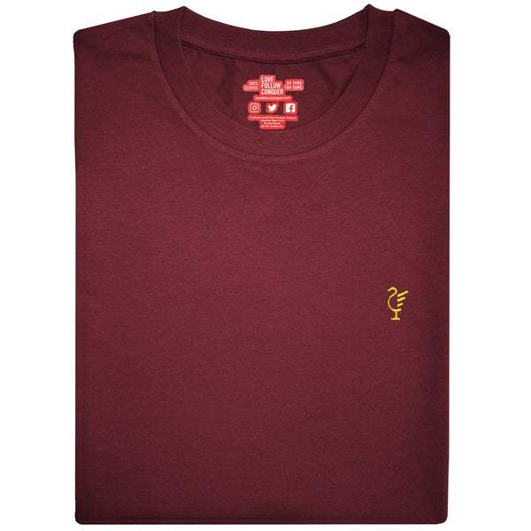Liverpool Scouse 77 Euro burgundy t-shirt