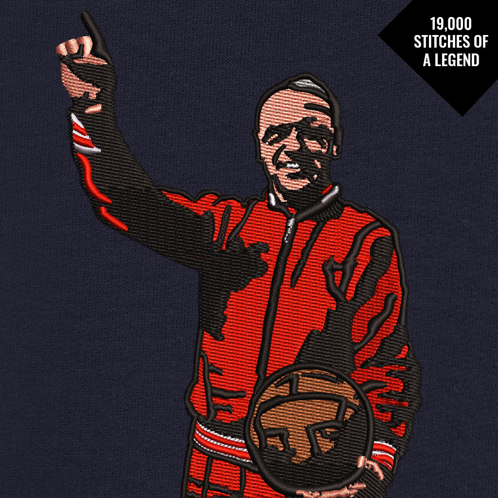 Liverpool Shankly inspired navy sweatshirt