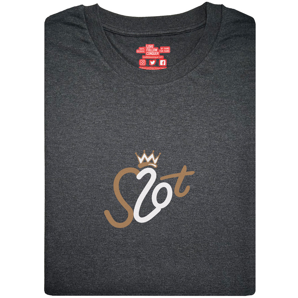 Love Follow Conquer T-Shirts Liverpool Slot 20 charcoal t-shirt