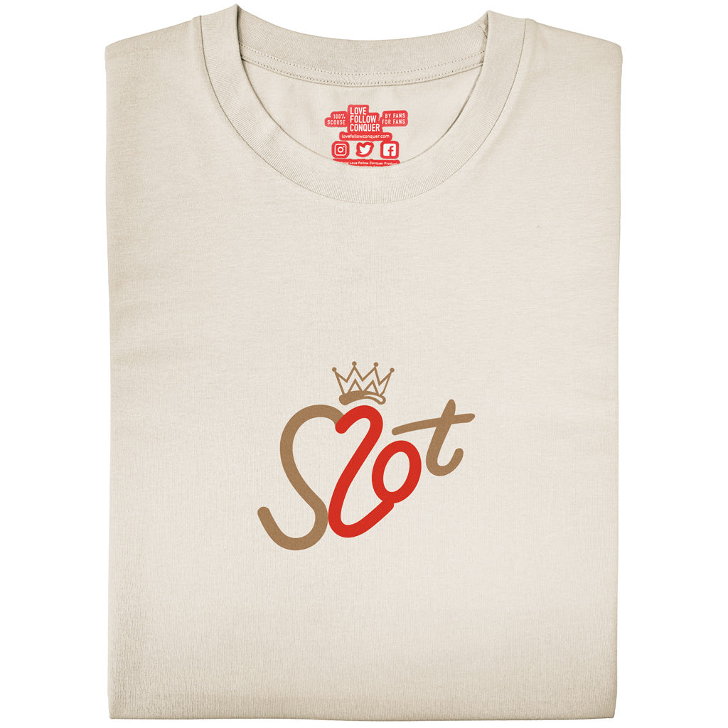 Love Follow Conquer T-Shirts Liverpool Slot 20 ecru t-shirt