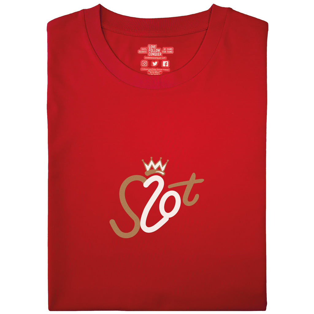 Love Follow Conquer T-Shirts Liverpool Slot 20 red t-shirt
