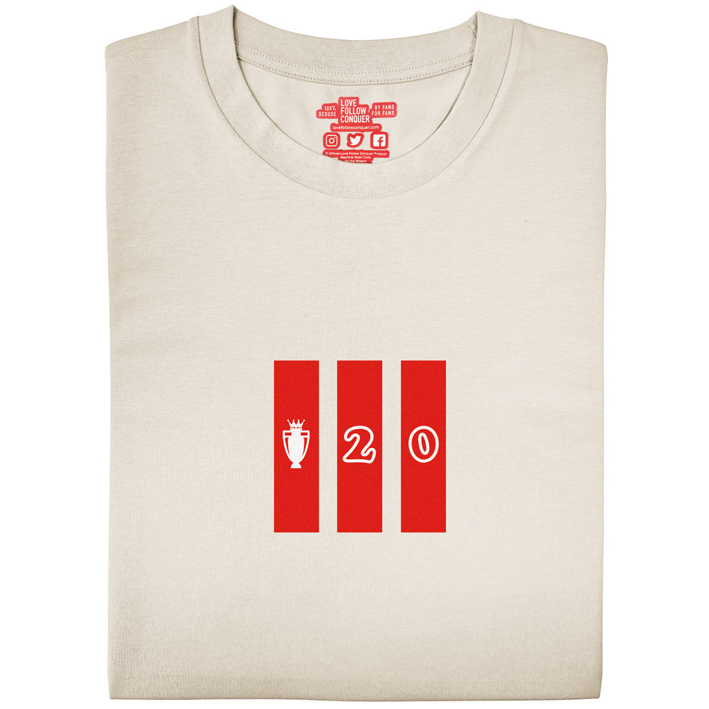 Love Follow Conquer T-Shirts Liverpool Slot Machine ecru t-shirt