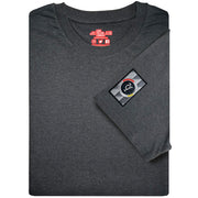 Love Follow Conquer T-Shirts Liverpool Spion Retro charcoal t-shirt