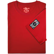 Love Follow Conquer T-Shirts Liverpool Spion Retro red t-shirt