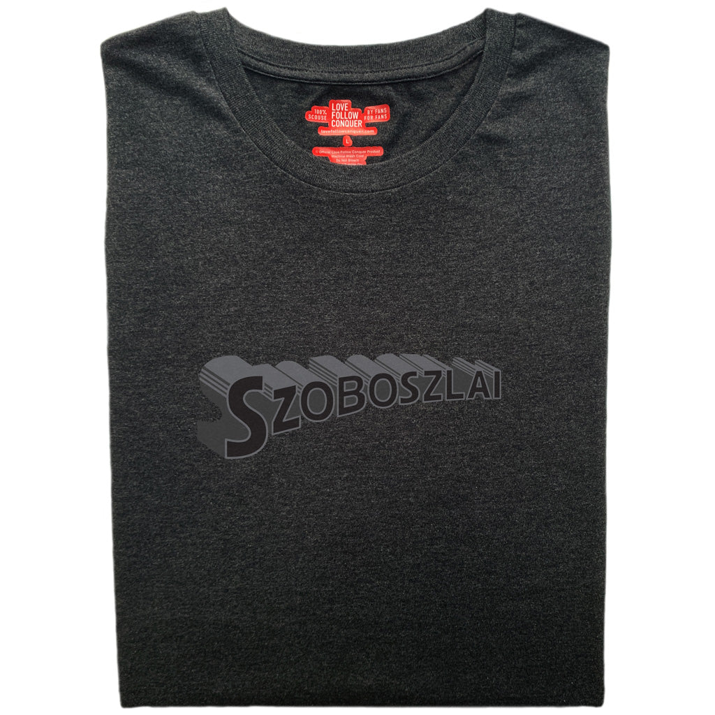 Liverpool Szoboszlai inspired charcoal t-shirt