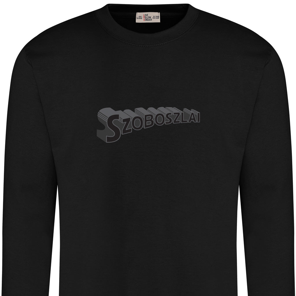 Love Follow Conquer Sweatshirts Liverpool Szoboszlai inspired black sweatshirt
