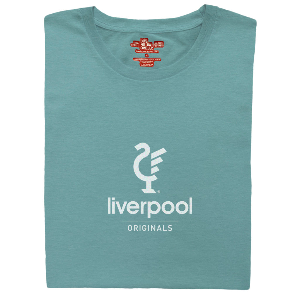 Liverpool Originals teal t-shirt