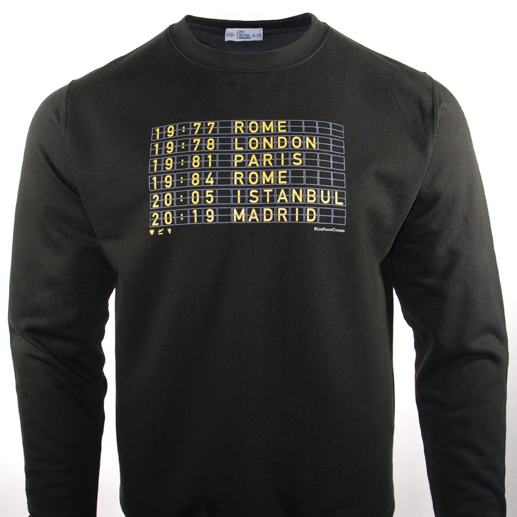 Liverpool 6 Times Sweatshirt black