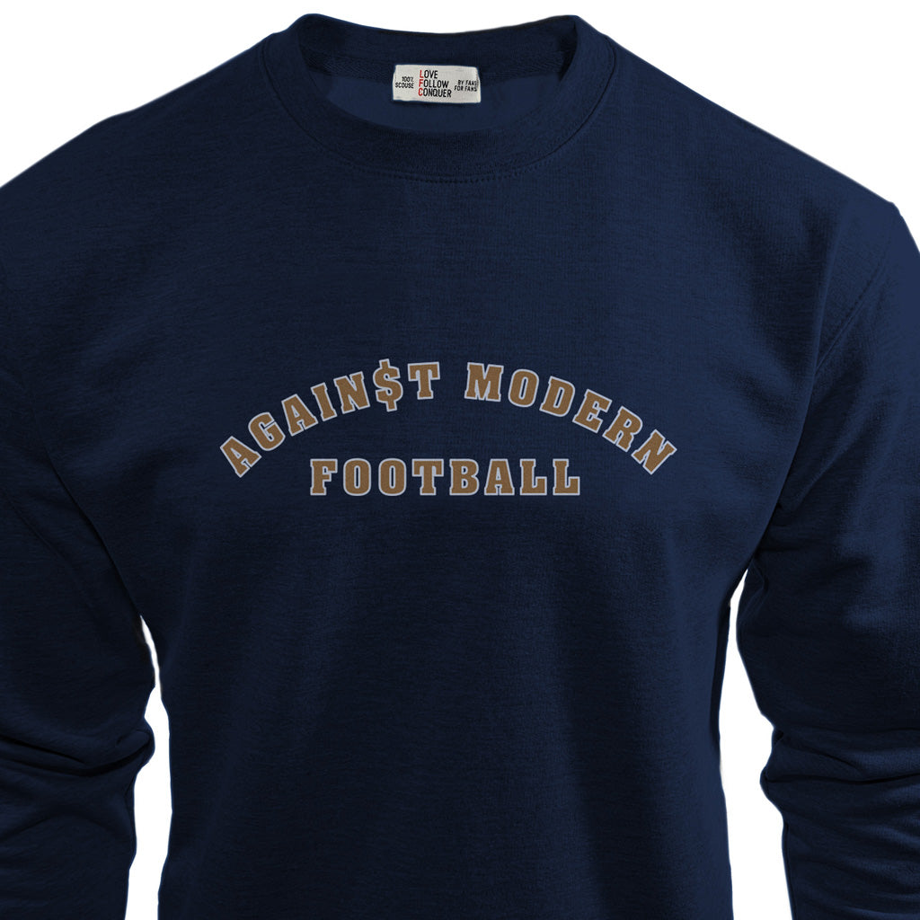 Love Follow Conquer Sweatshirts Liverpool Against Modern Football Sweatshirt navy