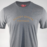 Love Follow Conquer T-Shirts Liverpool Against Modern Football grey t-shirt