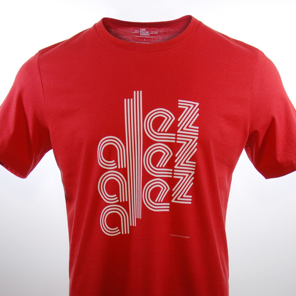 Love Follow Conquer T-Shirts Liverpool Allez Allez Allez red t-shirt