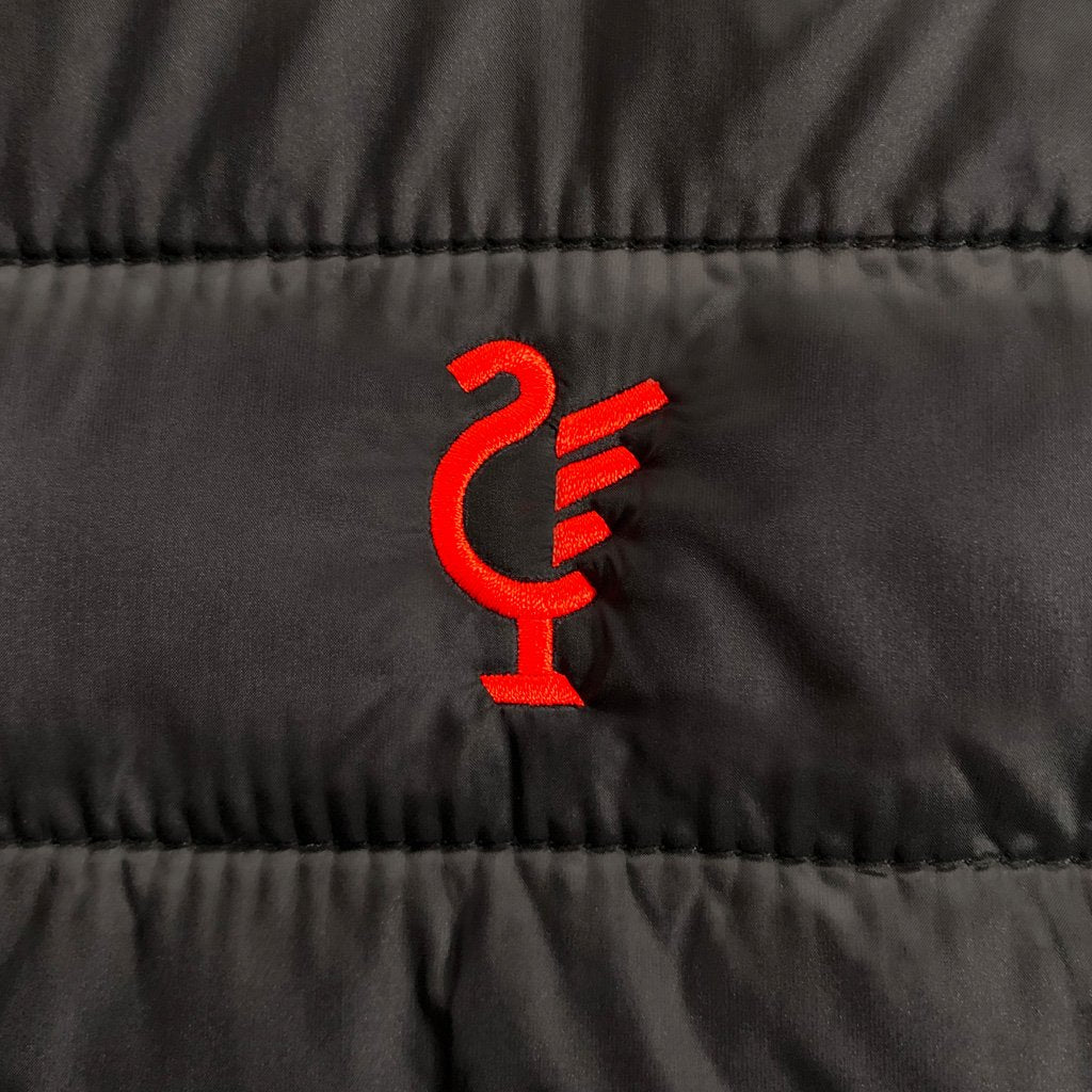 Love Follow Conquer Jackets Liverpool Awayday Puffa Coat black/red
