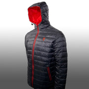 Love Follow Conquer Jackets Liverpool Awayday Puffa Coat black/red