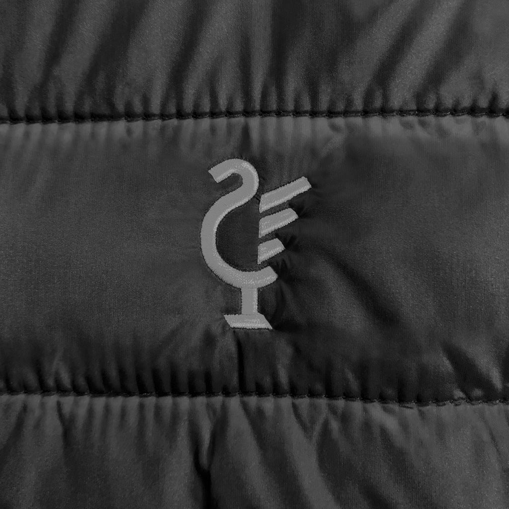 Love Follow Conquer Jackets Liverpool Awayday Puffa Coat black