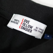 Love Follow Conquer Polos Liverpool Scouse 77 Polo Black/Yellow