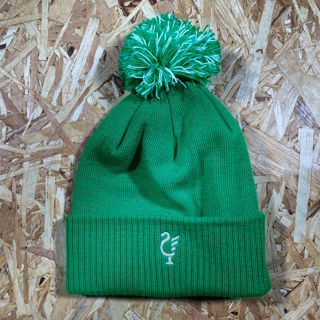 Love Follow Conquer Accessories ONE SIZE Liverpool Scouse 77 bobble hat green