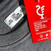 Love Follow Conquer Sweatshirts Liverpool Retro 1989 Sweatshirt grey