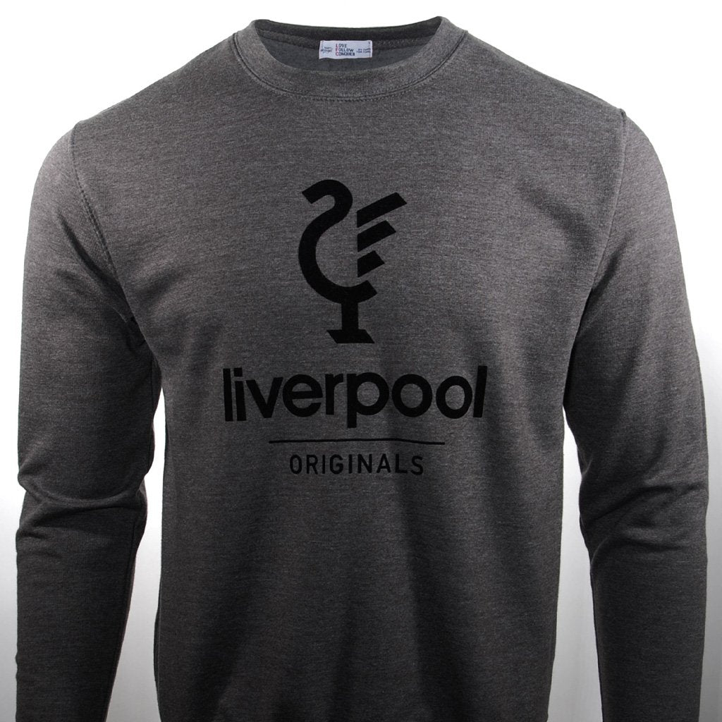 Love Follow Conquer Sweatshirts Liverpool Originals Sweatshirt charcoal