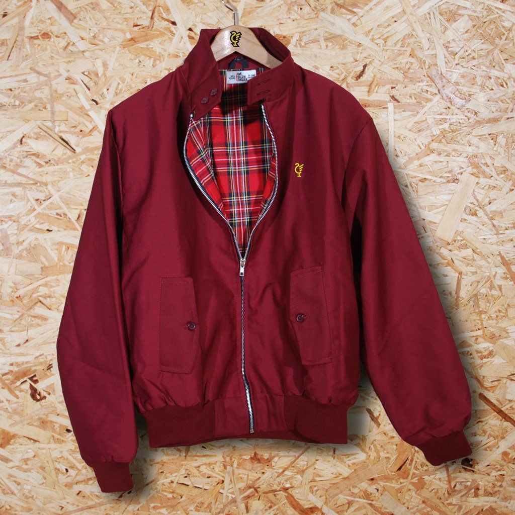 Love Follow Conquer Jackets Liverpool All Mod Cons Harrington Burgundy
