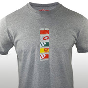 Love Follow Conquer T-Shirts Liverpool Retro 82-91 grey t-shirt