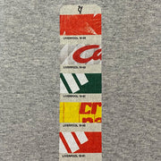 Love Follow Conquer T-Shirts Liverpool Retro 82-91 grey t-shirt