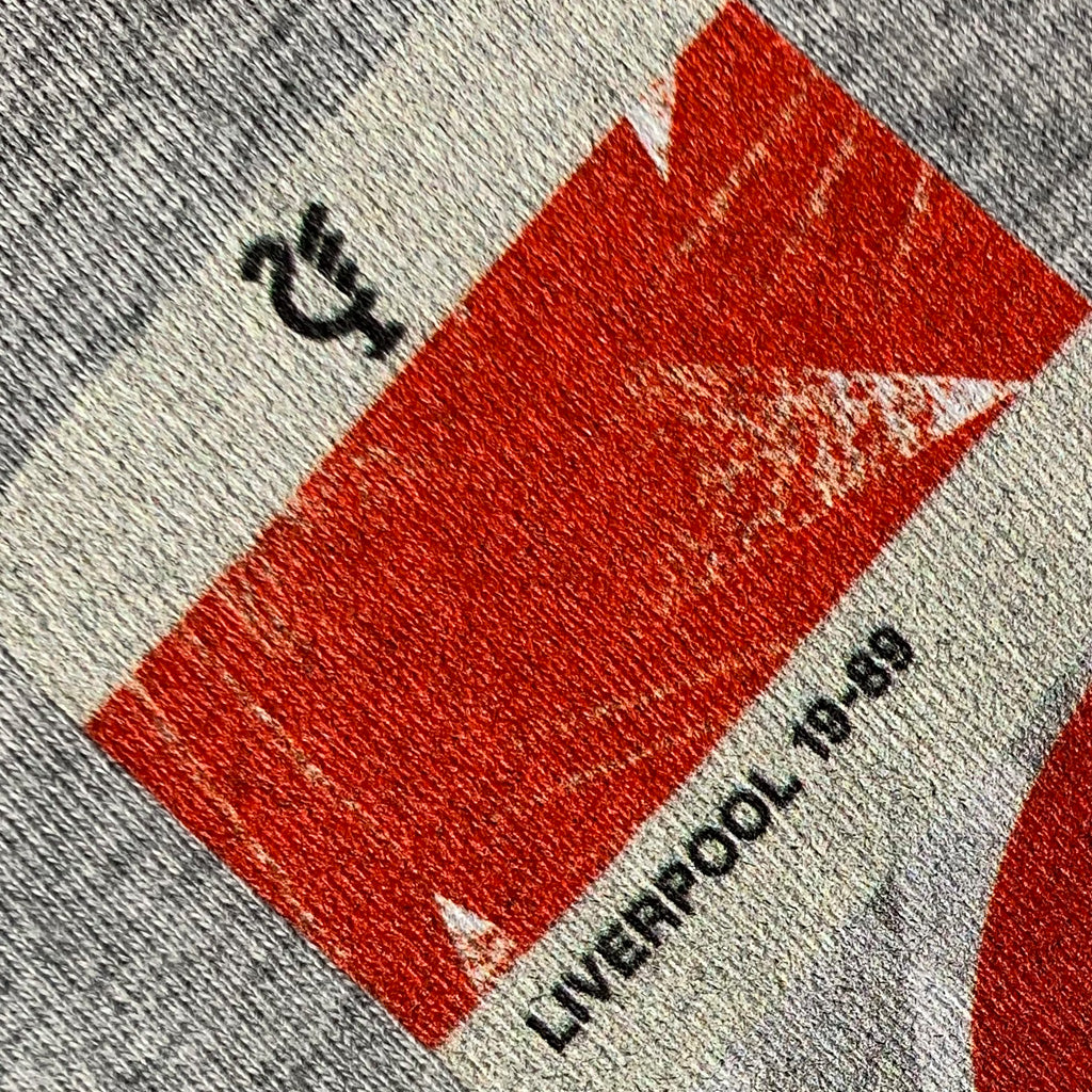 Love Follow Conquer T-Shirts Liverpool Retro 82-91 grey t-shirt