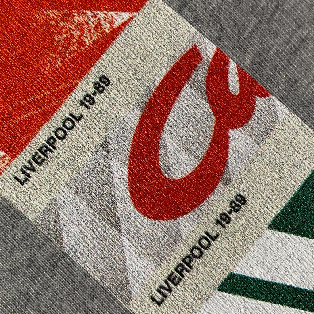 Love Follow Conquer T-Shirts Liverpool Retro 82-91 grey t-shirt