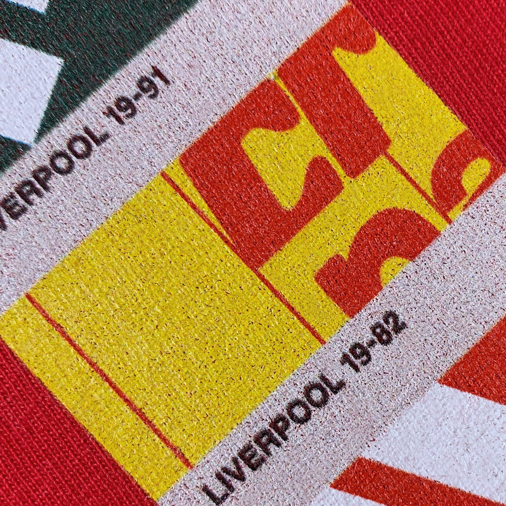 Love Follow Conquer T-Shirts Liverpool Retro 82-91 red t-shirt