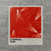 Love Follow Conquer T-Shirts Liverpool Retro 89 v1 grey t-shirt