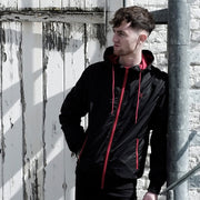 Love Follow Conquer Jackets Liverpool Scouse 77 Jacket Black Red