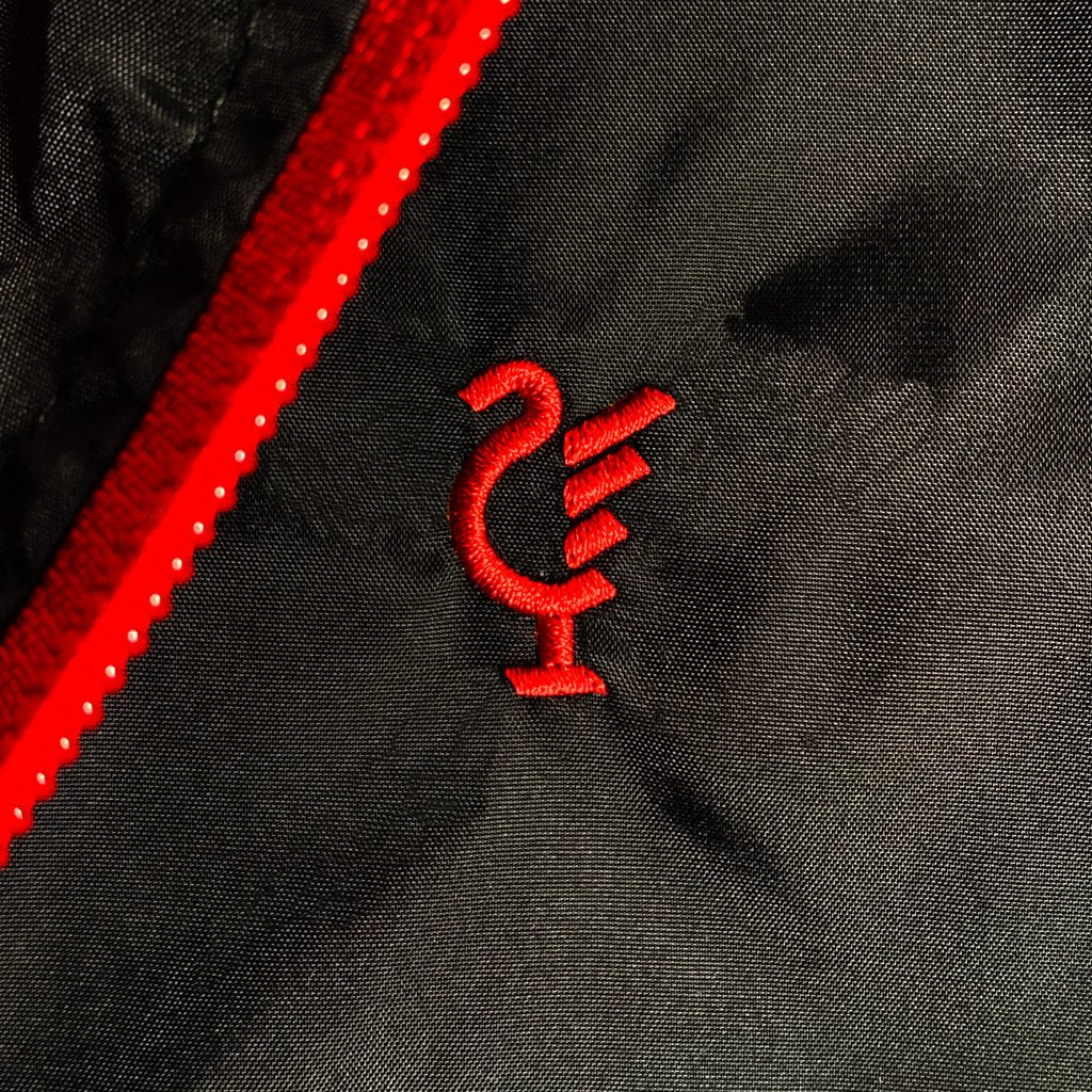 Love Follow Conquer Jackets Liverpool Scouse 77 Jacket Black Red