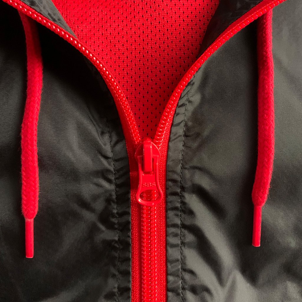 Love Follow Conquer Jackets Liverpool Scouse 77 Jacket Black Red