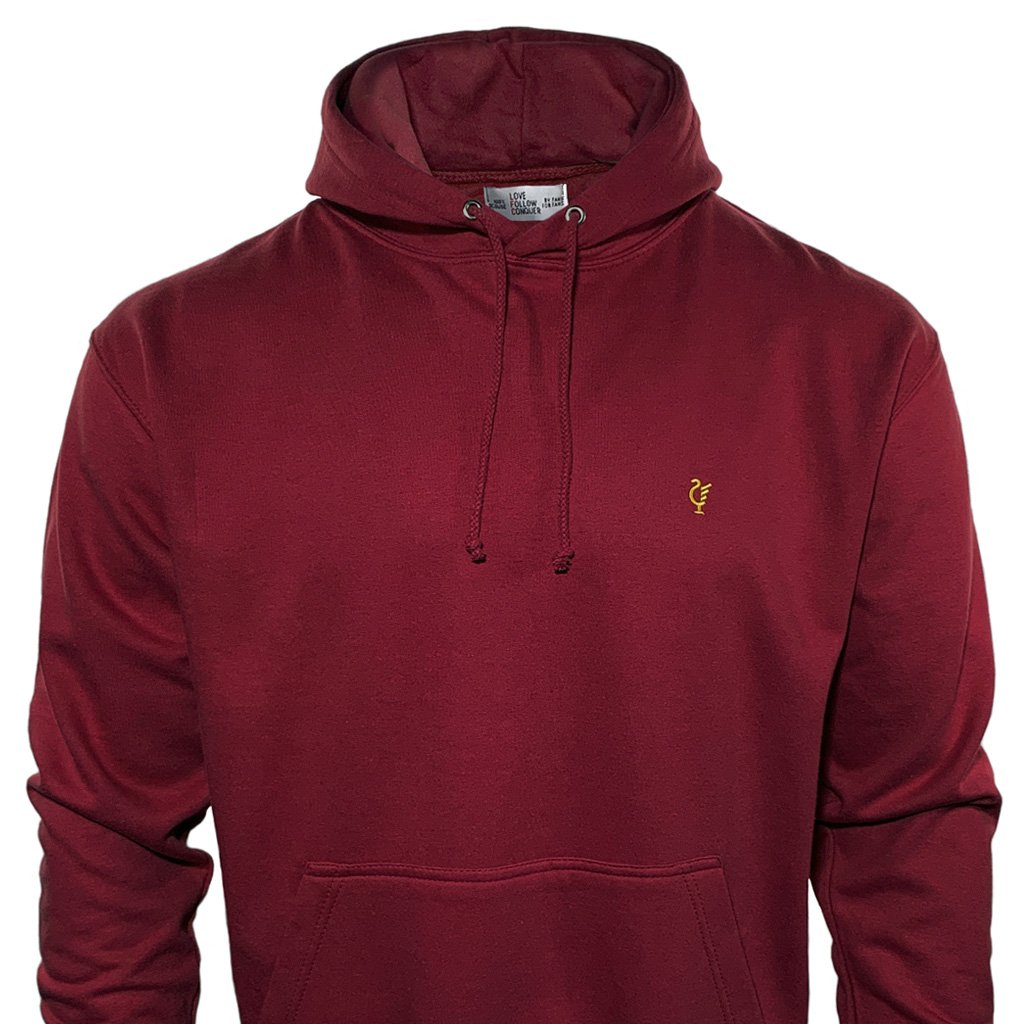 Liverpool Scouse 77 Classic burgundy hoodie