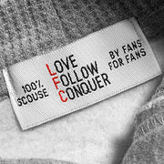 Love Follow Conquer Hoodie Liverpool Scouse 77 Premium grey hoodie