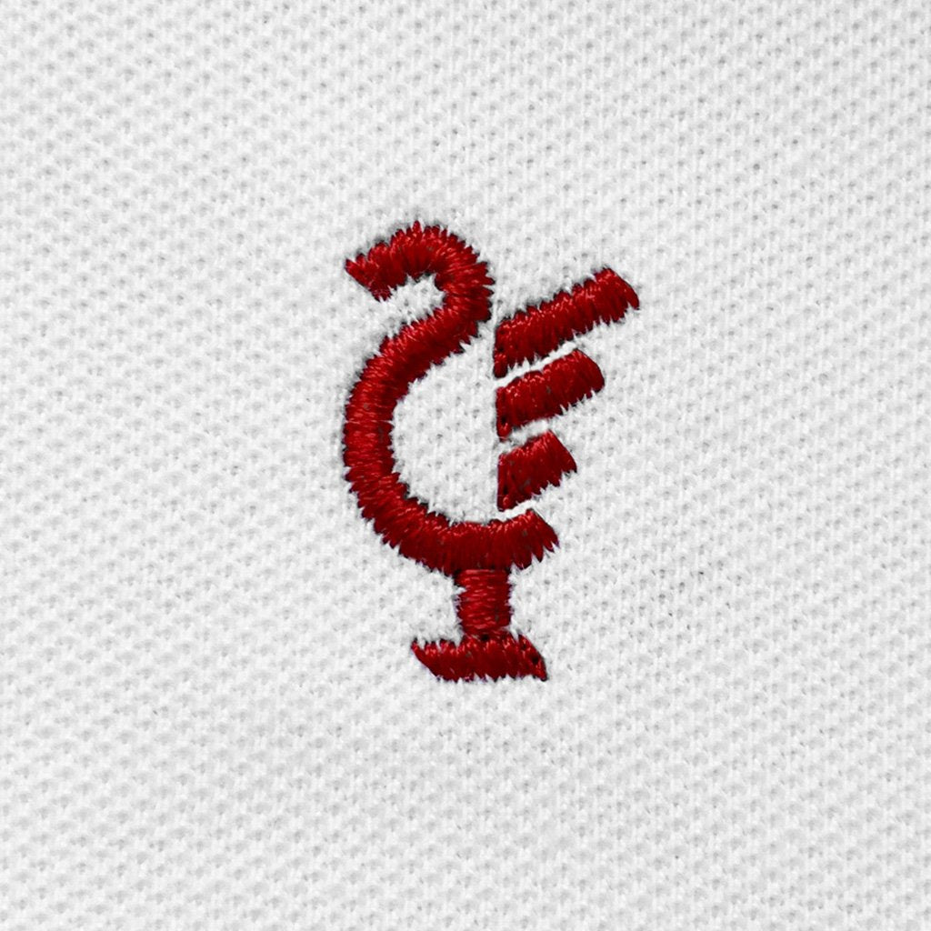 Love Follow Conquer Polos Liverpool Scouse 81 Polo White