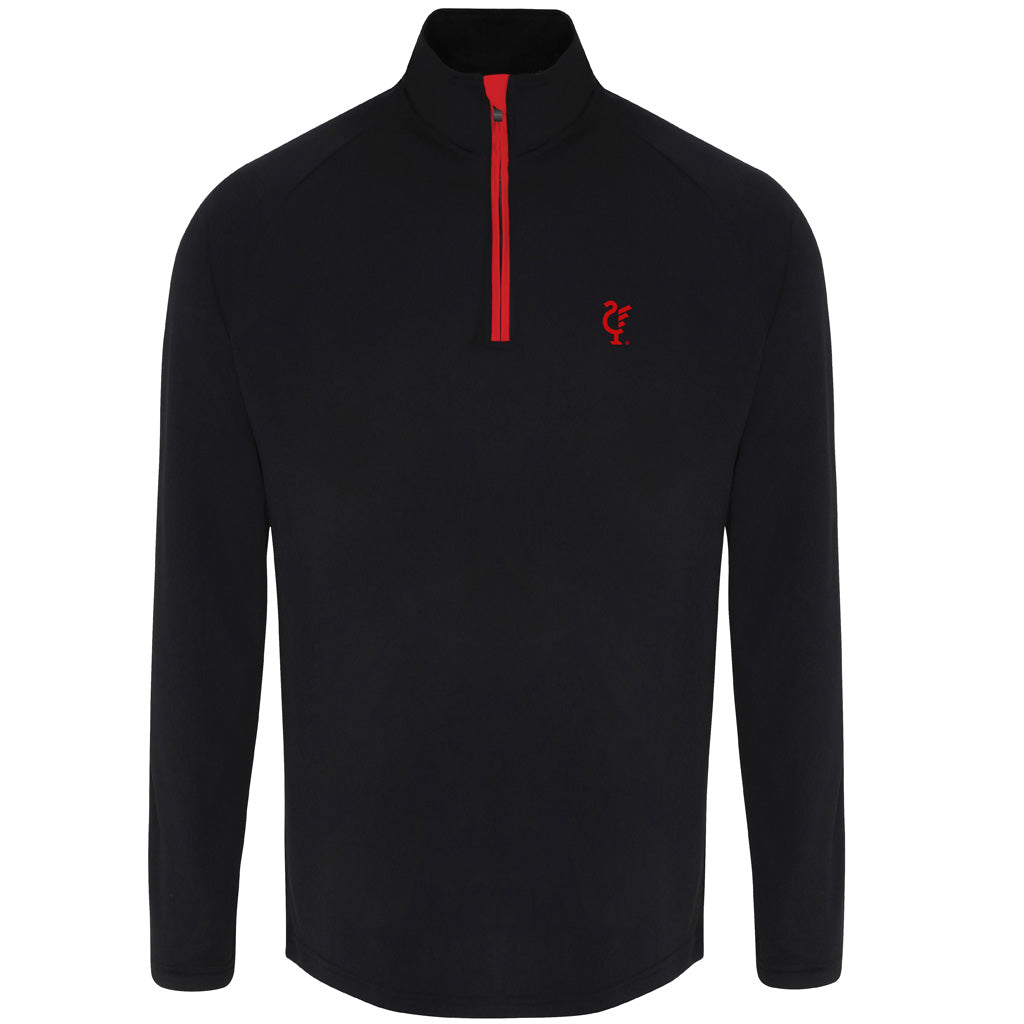 Love Follow Conquer T-Shirts Liverpool Scouse TECH 05 black/red top